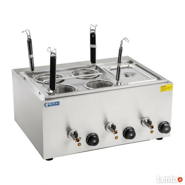 Warnik urządzenie do gotowania makaronu 4 kosze 1x1/3 GN