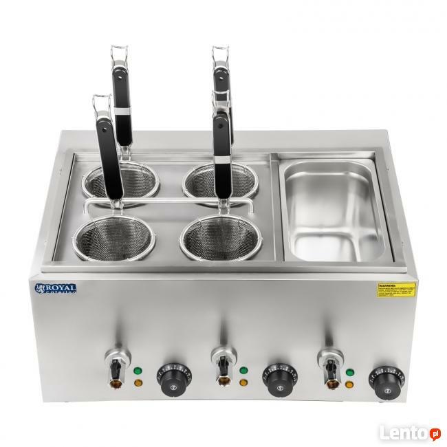 Warnik urządzenie do gotowania makaronu 4 kosze 1x1/3 GN