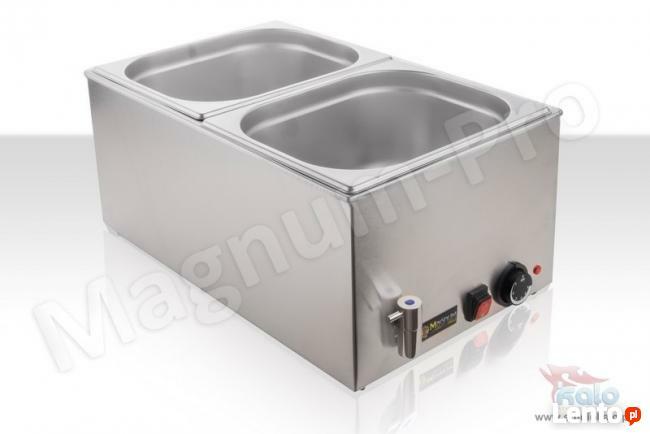 Bemar podgrzewacz bufet grzewczy elektryczny 2x1/2 GN kranik