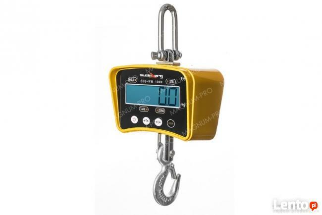 Waga hakowa 1 tona wisząca przemysłowa dźwigowa