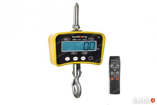 Waga hakowa 1 tona wisząca przemysłowa dźwigowa