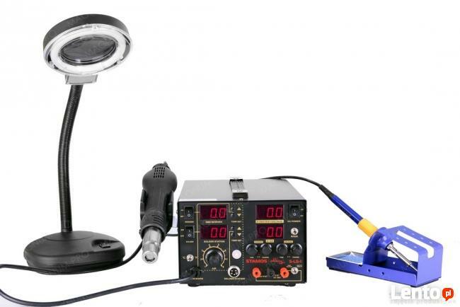 Profesjonalna stacja lutownicza kolby HOT AIR Akcesoria