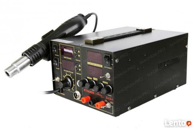 Profesjonalna stacja lutownicza kolby HOT AIR Akcesoria