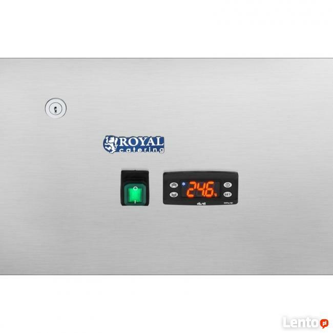 Stół chłodniczy do pizzy granitowy blat nadstawka lodówka