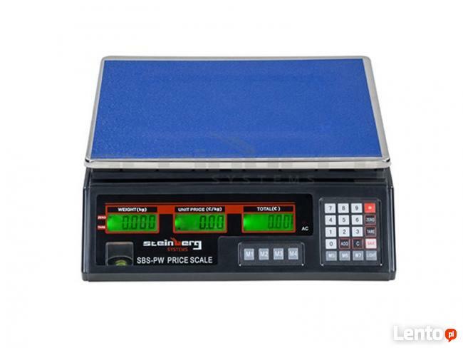 Waga sklepowa kalkulacyjna 35kg / 2g czarna