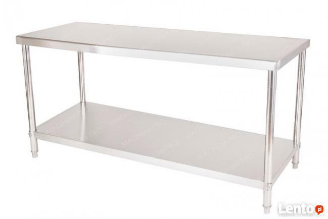 Stół gastronomiczny 200X60 blat roboczy stal nierdzewna
