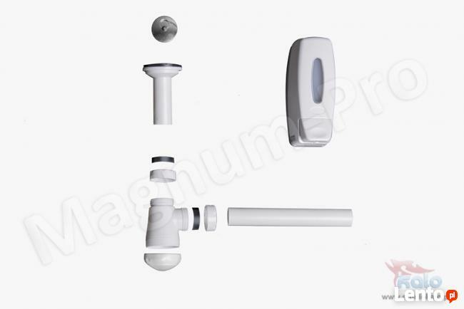 Umywalka bezdotykowa włączana kolanem, gastronomiczna