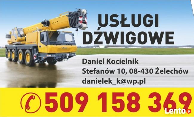 Usługi dźwigowe do 35 ton