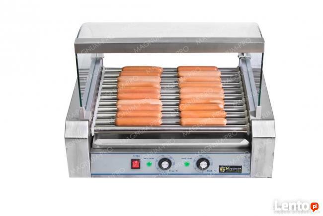 Podgrzewacz rolkowy do parówek 11 rolek do hot-dogów