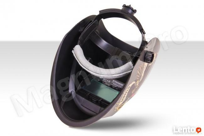 Maska do spawania przyłbica hełm automat