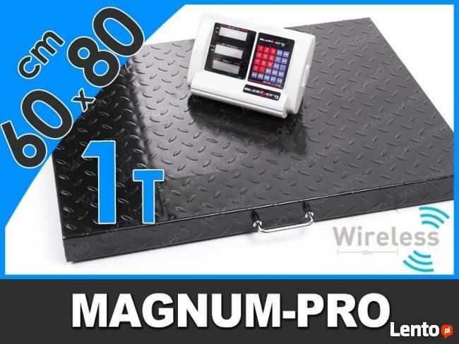Magazynowa waga platformowa 1000kg platforma 60 x 80cm
