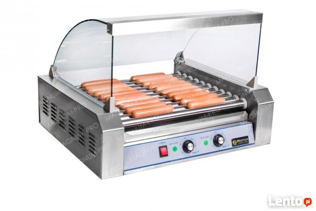 Podgrzewacz rolkowy do parówek 11 rolek do hot-dogów