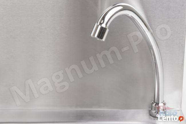 Umywalka bezdotykowa włączana kolanem, gastronomiczna