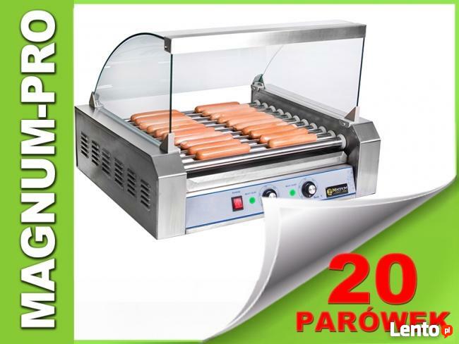 Podgrzewacz rolkowy do parówek 11 rolek do hot-dogów