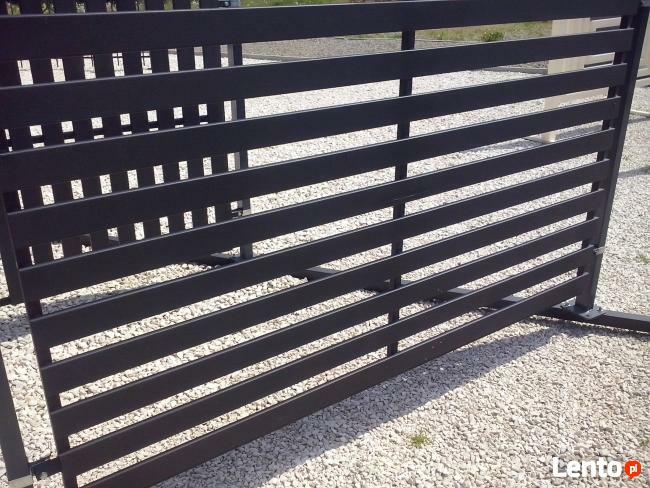 Przęsło ogrodzeniowe P12b ceownik 70x10 ocynk+kolor