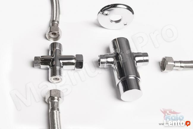 Umywalka bezdotykowa włączana kolanem, gastronomiczna