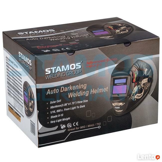 Maska do spawania przyłbica hełm automat