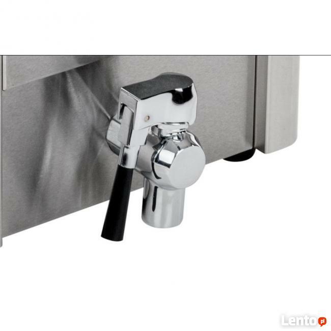 Podwójna frytownica 2x13L termostat E.G.O. kranik spustowy