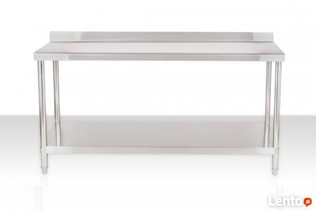 Stół gastronomiczny 150X60 cm blat roboczy z rantem