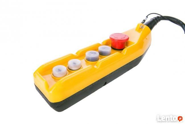 Wciągarka linowa + elektryczna suwnica 990kg wyciągarka