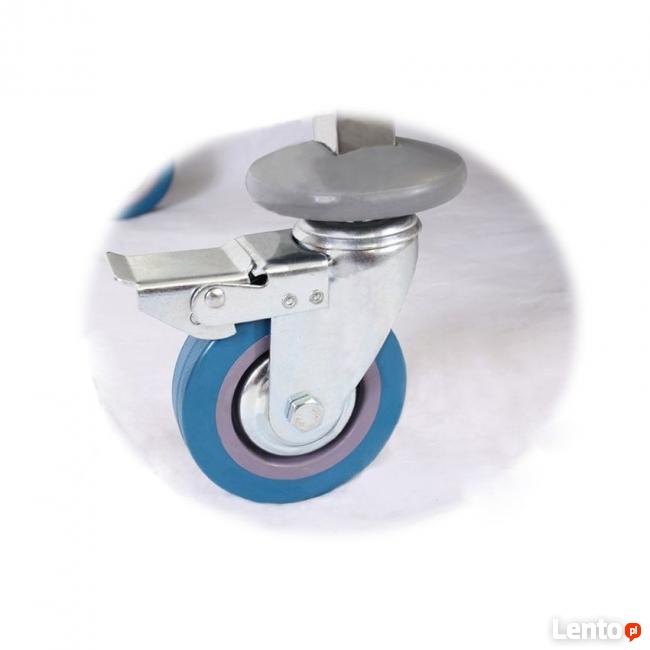 Wózek kelnerski transportowy głęboki 2 półki