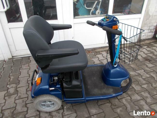Skuter elektryczny dla osoby starszej/niepełnosprawnej