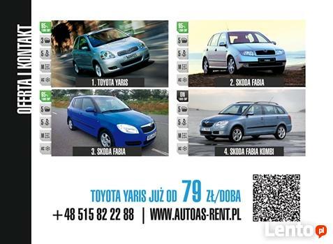 WYPOŻYCZALNIA SAMOCHODÓW GRYFICE, REWAL, KAMIEŃ POMORSKI.