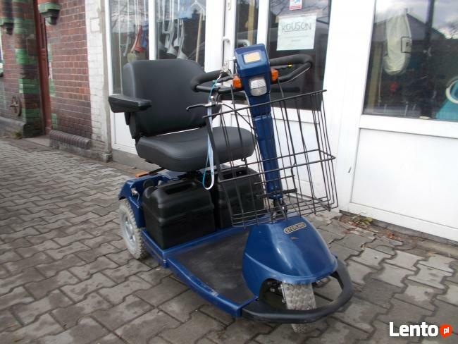 Skuter elektryczny dla osoby starszej/niepełnosprawnej