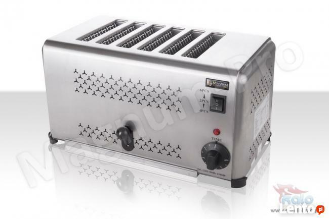 Toster opiekacz do tostów, kanapek, na 6 kromek