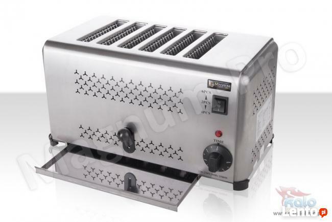 Toster opiekacz do tostów, kanapek, na 6 kromek