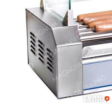 Podgrzewacz do parówek rolkowy 7 rolek do hot-dogów