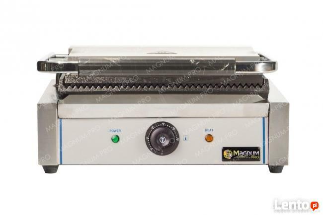 Grill kontaktowy opiekacz do bułek pojedynczy MAX