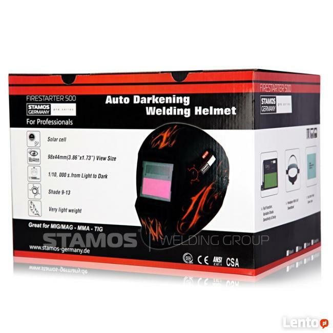 Automatyczna maska spawalnicza przyłbica filtry