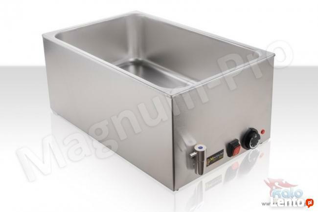 Bemar bufet grzewczy elektryczny 6x GN 1/6 kranik