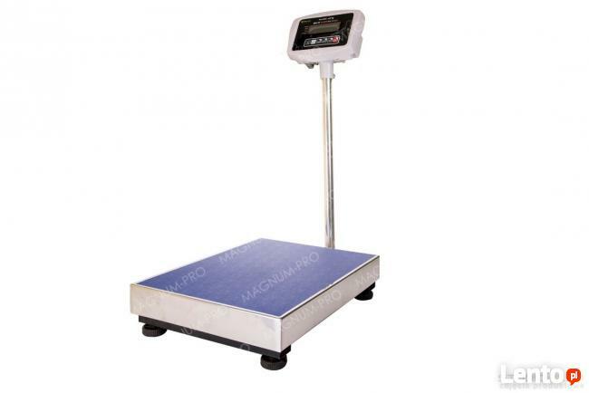 Przemysłowa waga 150kg platformowa magazynowa kalkulacyjna
