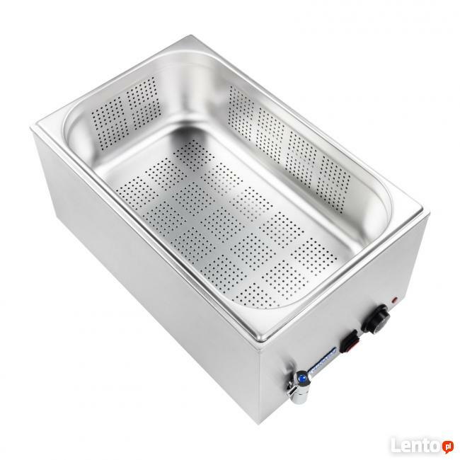 Bemar elektryczny 1x 1/1 brytfanna perforowana kranik