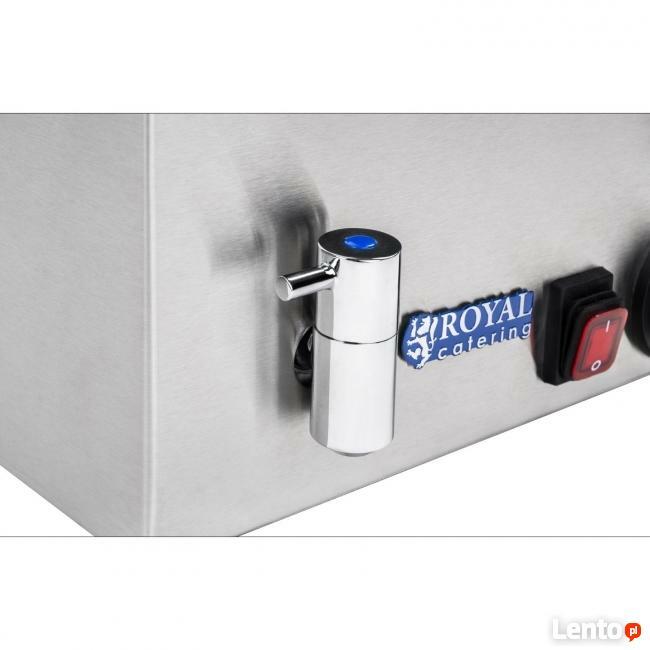 Bemar elektryczny 1x 1/1 brytfanna perforowana kranik