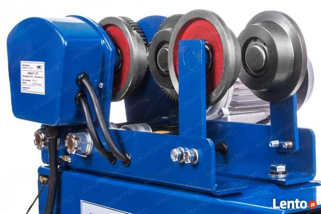 Wciągarka linowa + elektryczna suwnica 800kg wyciągarka