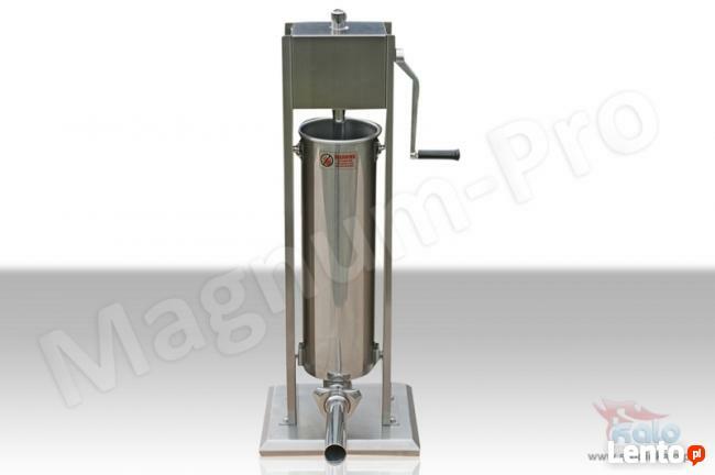 Nadziewarka do kiełbas wędlin 7 L szpryca pionowa + lejki