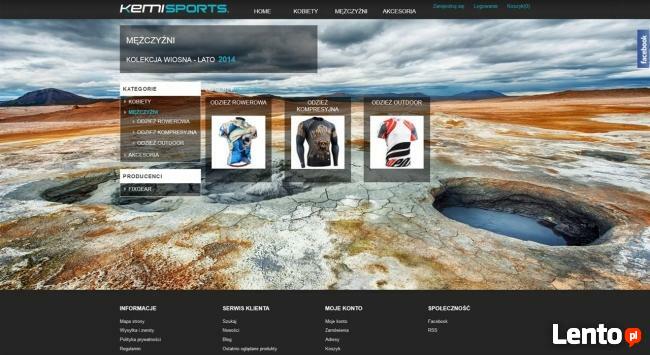 Dedykowane strony internetowe - indywidualna szata graficzna