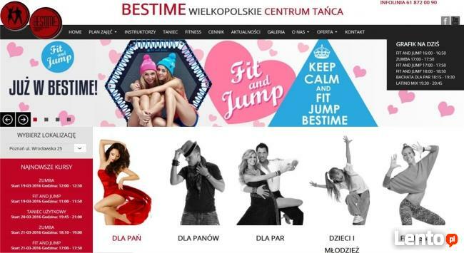 Dedykowane strony internetowe - indywidualna szata graficzna