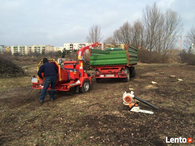 Rebakowanie gałęzi,frezowanie pni,wycinka drzew i krzaków
