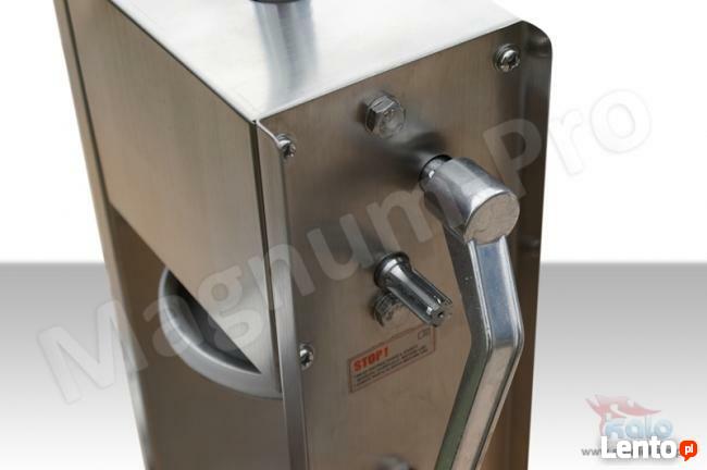 Nadziewarka do kiełbas wędlin 7 L szpryca pionowa + lejki