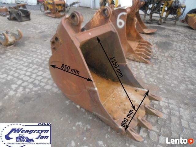 Łyżki do maszyn budowlanych