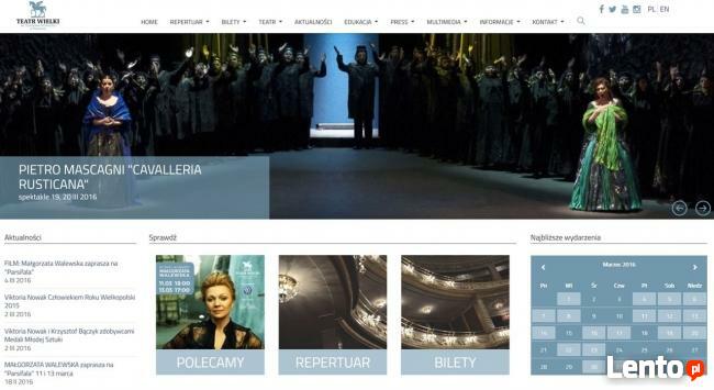 Dedykowane strony internetowe - indywidualna szata graficzna