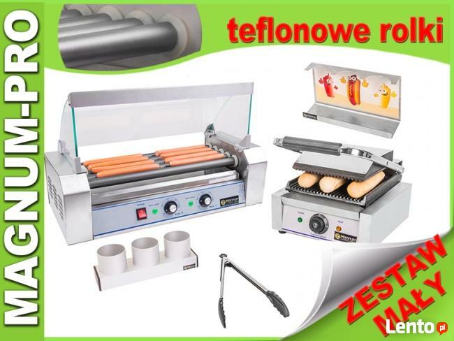 Teflonowy zestaw do hot dogów MAŁY akcesoria