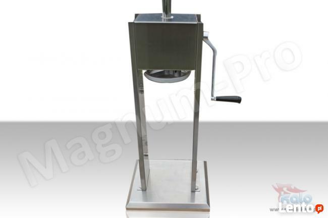 Nadziewarka do kiełbas wędlin 7 L szpryca pionowa + lejki