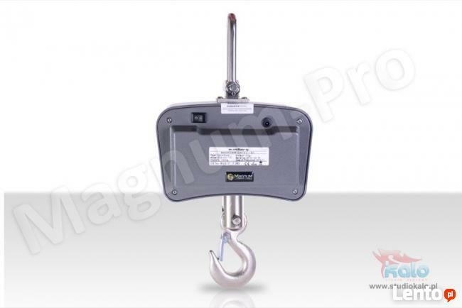 Waga hakowa udźwig 1 tona podwieszana LED