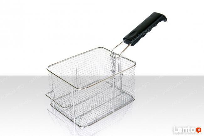 Podwójna frytkownica frytownica 2x8L 230V zimna strefa