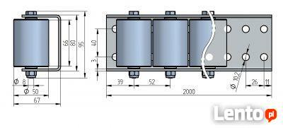 Listwa paletowa 710, 715, 720, 730